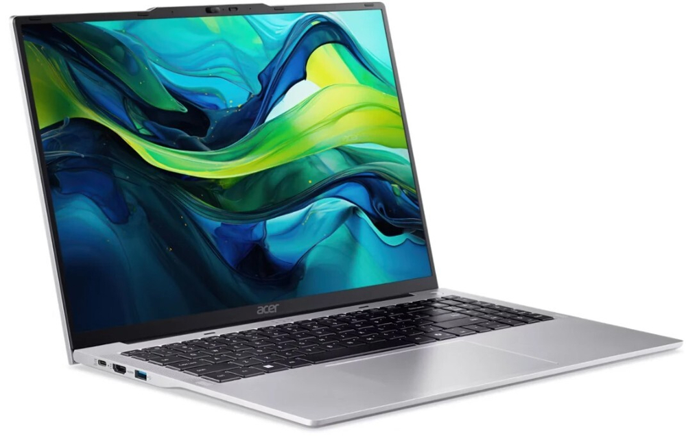 Ноутбук  Acer Aspire Lite AL16-52P-31UT 16 ", Core i3, 8 Гб RAM, 256 Гб SSD, UHD Graphics, Серебристый
