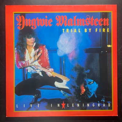 Yngwie Malmsteen ‎– Trial By Fire: Live In Leningrad (Германия 1989г.)