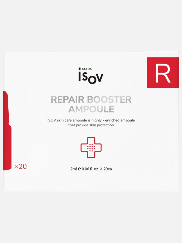 Антивозрастная сыворотка с функцией регенерации Cell Repair Booster Ampoule, ISOV Sorex, Набор (20 шт по 2 мл)
