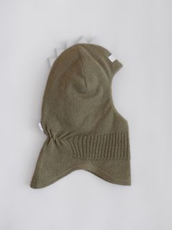 Шлем зимний вязаный (Оливковый) ОРЕО