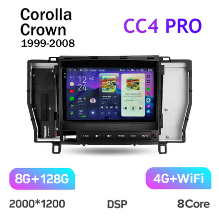 Teyes CC4 Pro 9" для Toyota Crown 1999-2008