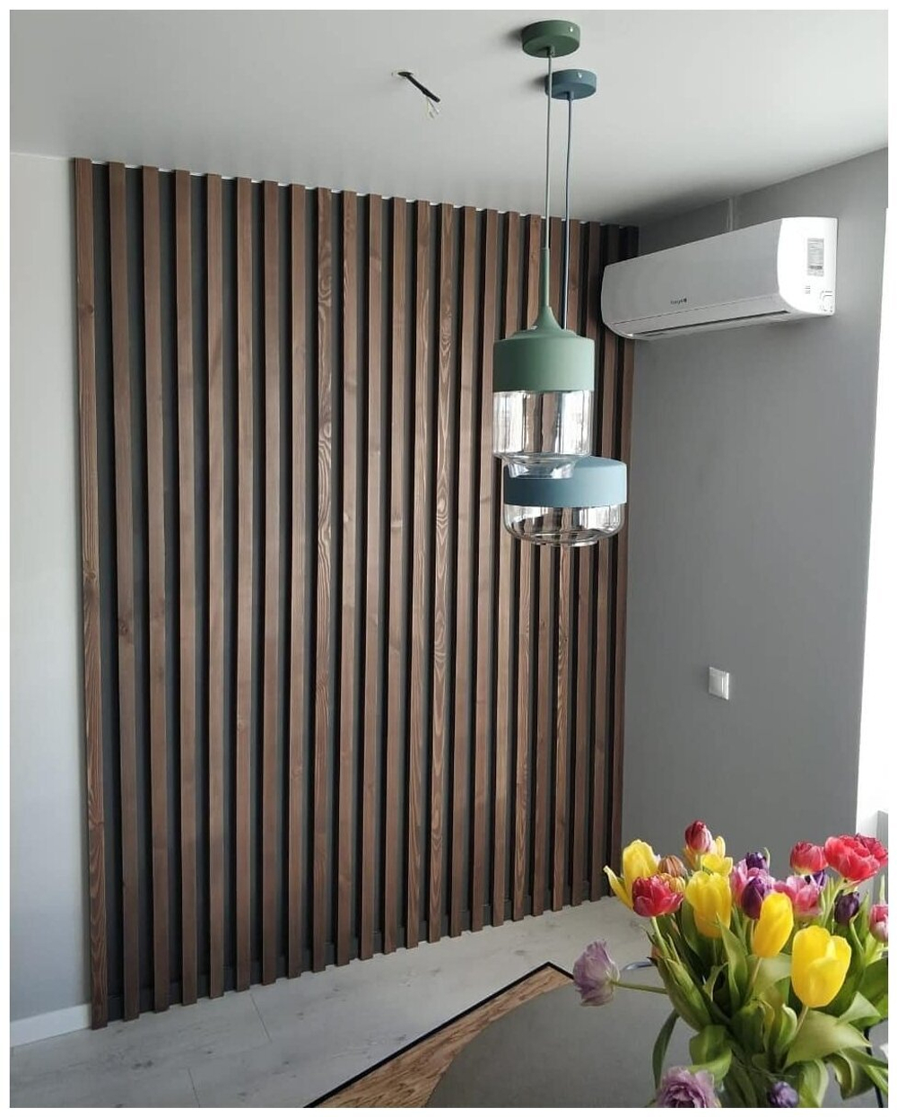 Декоративные рейки из Сосны 40х30мм