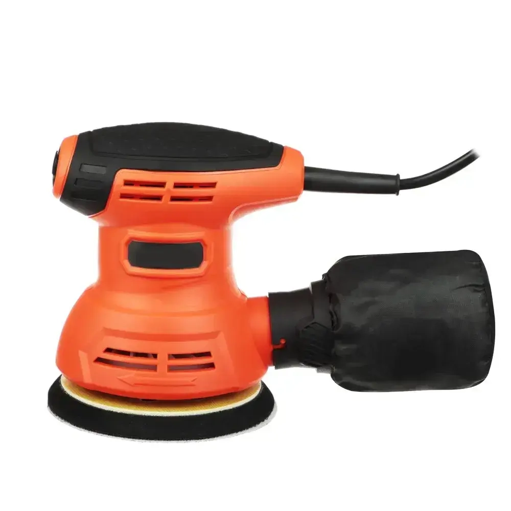 Машина шлифовальная эксцентрковая УШМ-125/350, 350 Вт, 125 мм, ЕРМАК, орбитальная шлифмашина сетевая 220