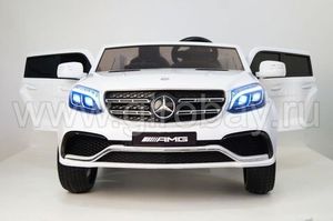 Детский электромобиль River Toys MERCEDES-BENZ GLS63 4WD белый