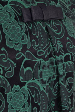 Платье женское 1248оп, зел.цветы #211ЗЦ051248оп