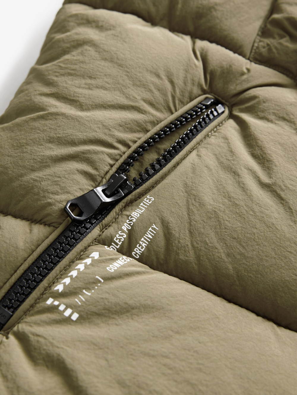 Жилет утепленный для мальчика Next Q51-531, Хаки