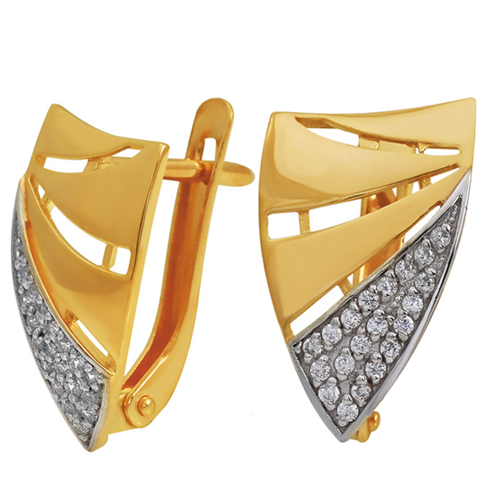 Серьги из золота 585 пробы