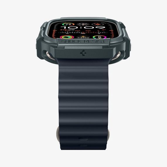 Чехол Spigen Rugged Armor для Apple Watch Ultra 49мм (ACS07383) зеленый