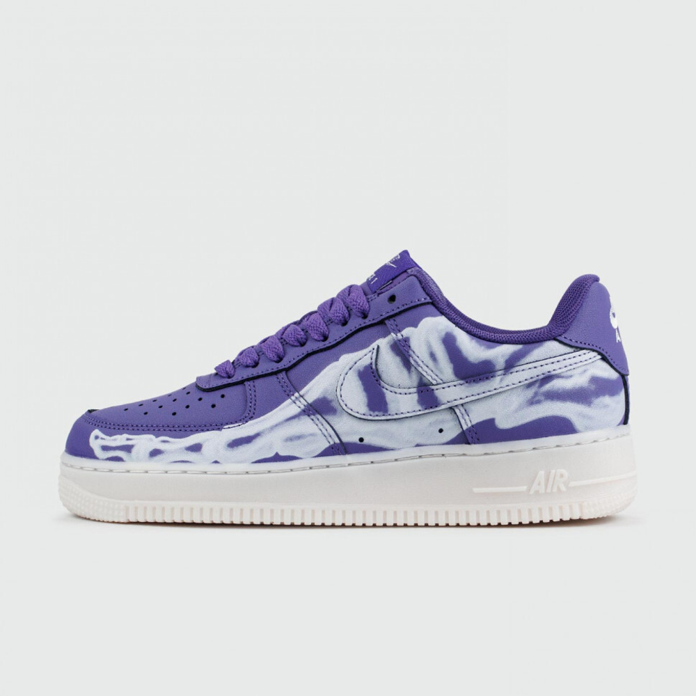 кроссовки Nike Air Force 1 Low Skeleton Violet CU8067-500