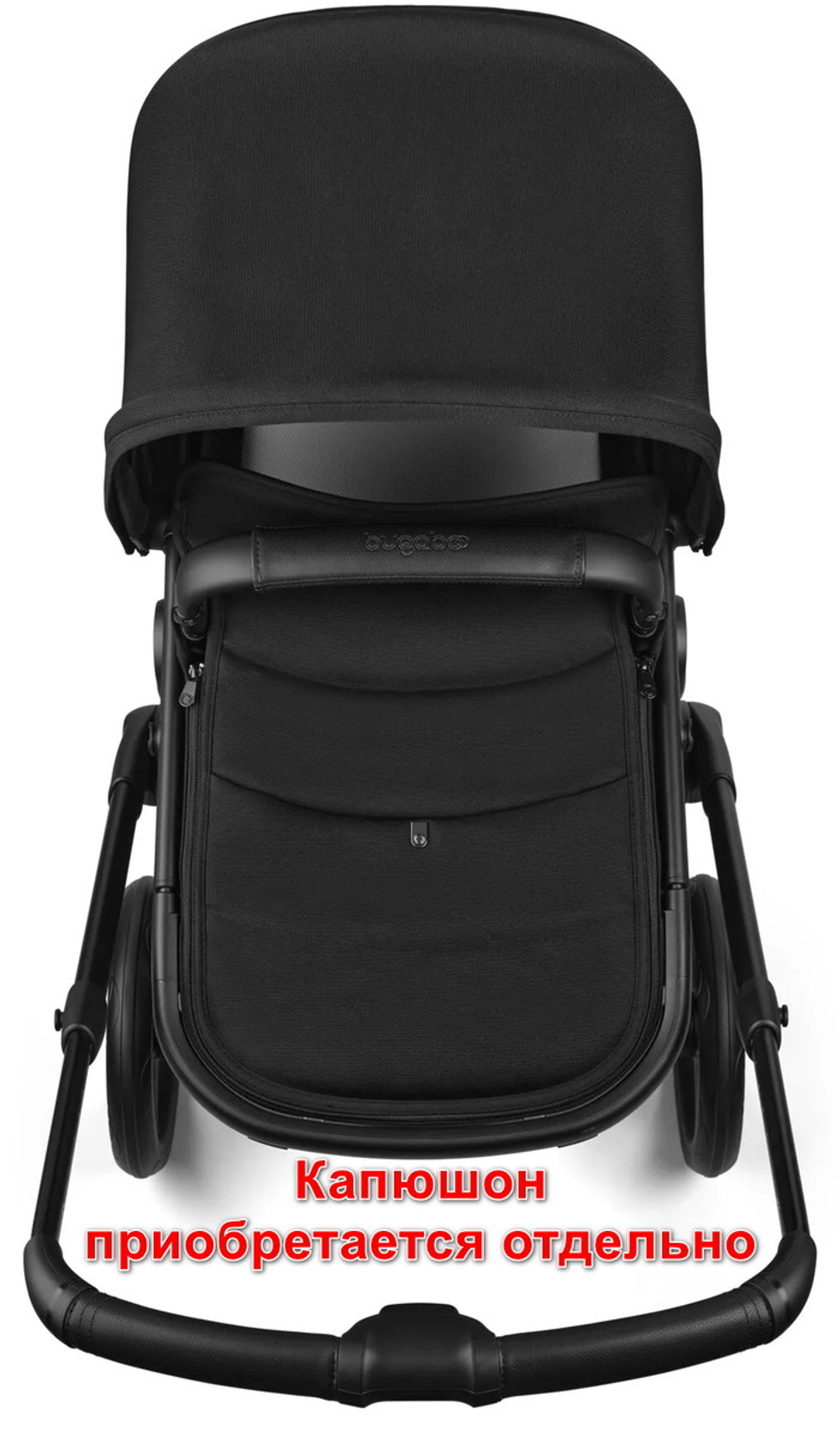 Коляска без капюшона Bugaboo Fox 5 Renew base 2 в 1 Black/Heritage Black