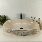 Раковина из мрамора Erozy Cream EM-65109 73*46*16 0881