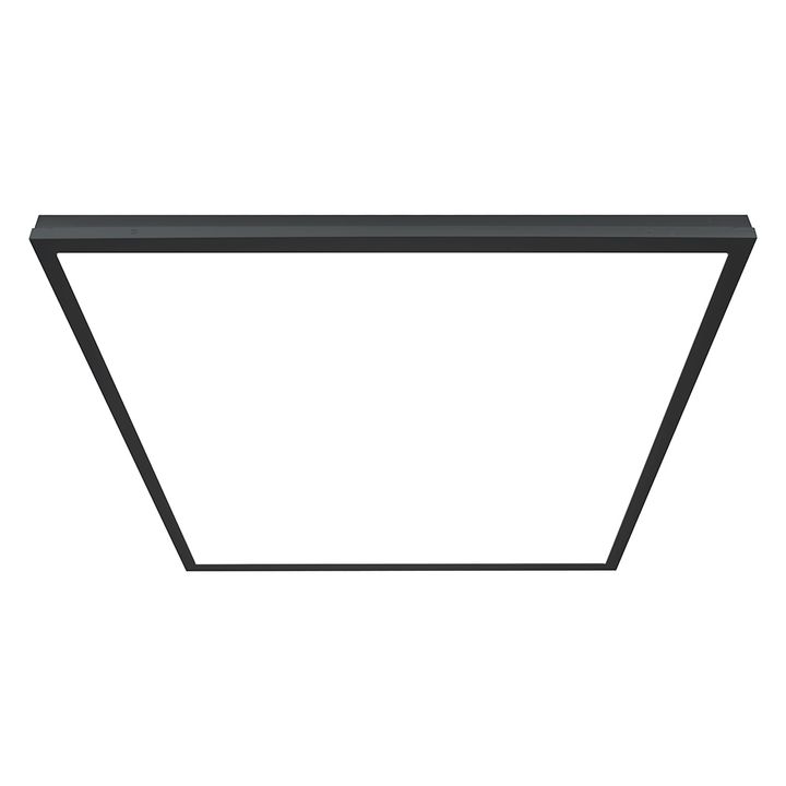 Светодиодная панель Feron AL2117 встраиваемая Армстронг 40W 6500K черный ЭПРА в комплекте 51338