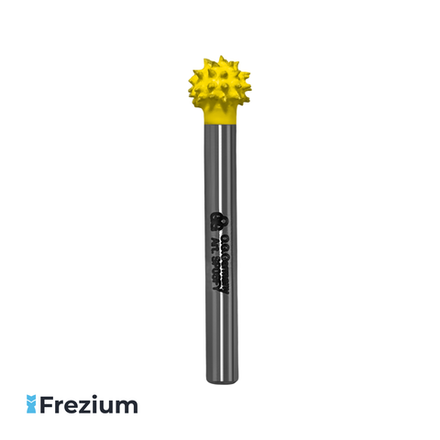 Борфреза твердосплавная по дереву сфера (шар) "O.G.Germany" 6.35x3.175x6.35x31.35 Мелкая Зернистость; SP06FY