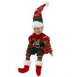 GAEM Игрушка набивная "Эльф", L9 W5,5 H34/15 см