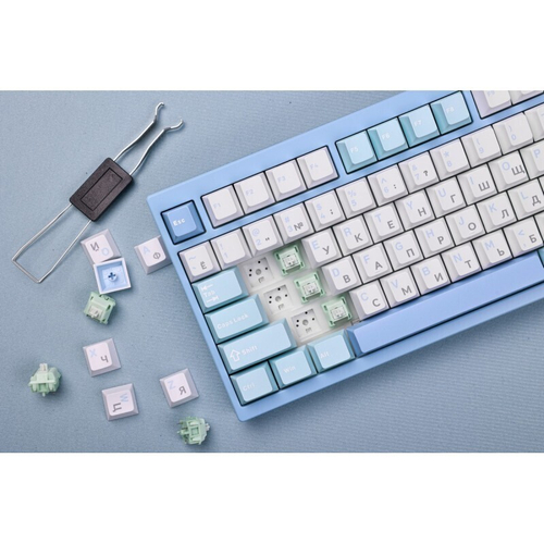 Беспроводная механическая клавиатура MCHOSE GX87 Lite, синий (GX87-BNS-ML)