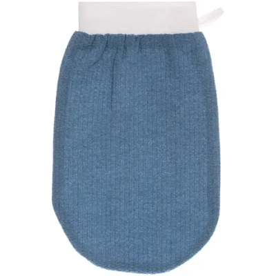 Мочалка - варежка массажная «Premium - PASTERA», цвет океанский синий, 24*15см (ZIPпакет)