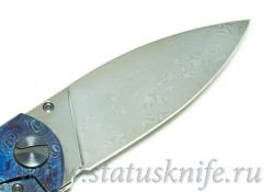 Нож Чебуркова Custom Тукан тимаскус и дамаскфотография - 6