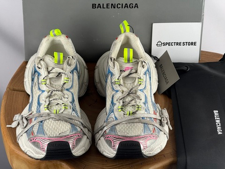 Balenciaga 3XL Sneaker White Blue Red