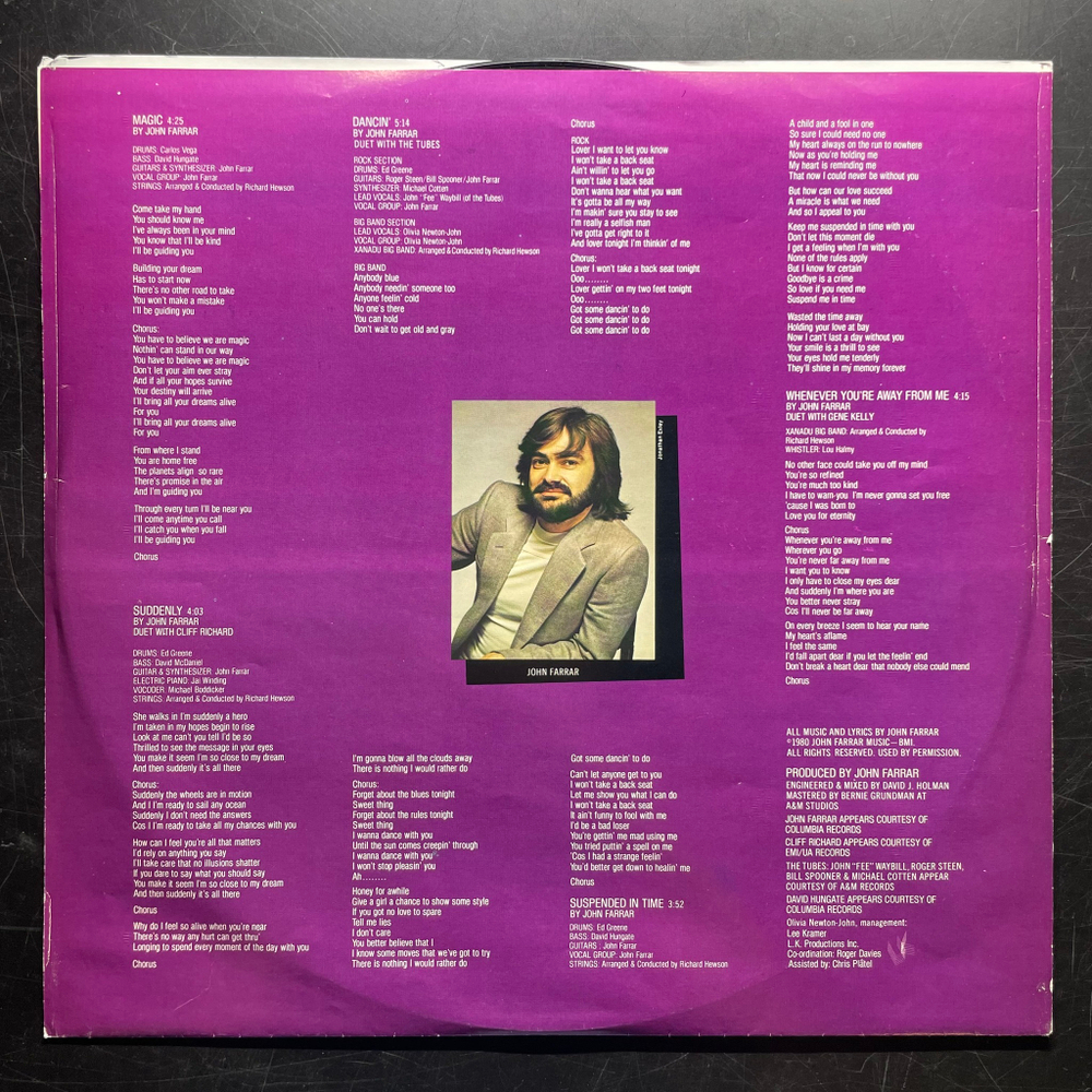 Xanadu - Original Motion Picture Soundtrack (Канада 1980г.)