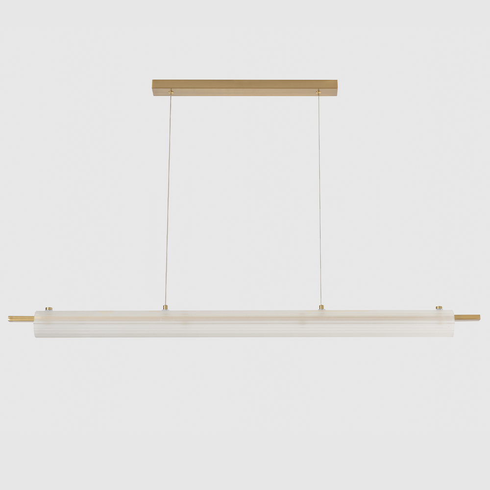 Светильник подвесной Crystal Lux TUNNEL SP40 LED BRASS