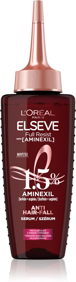 L’Oreal Paris Elseve Full Resist Aminexil - сыворотка для ослабленных волос со склонностью к выпадению /   102  ml  / GTIN 3600524075491