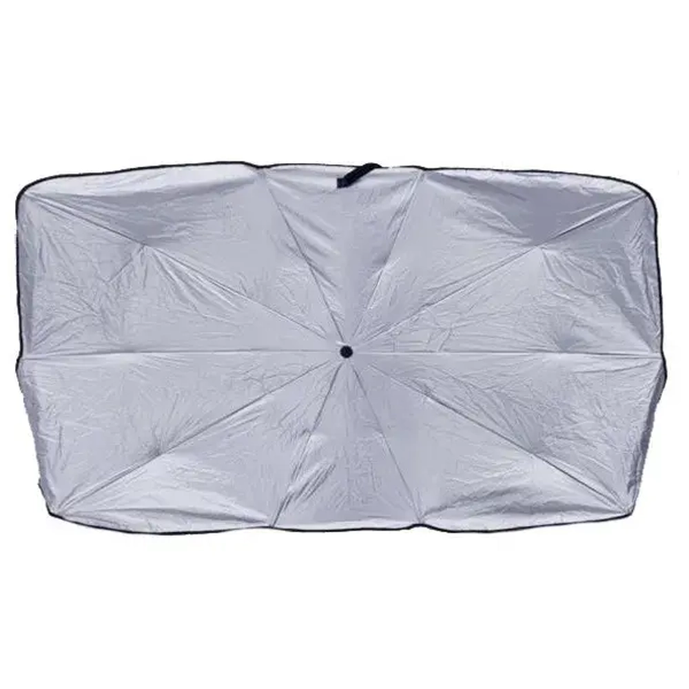 Шторка-зонт складная на лобовое стекло, 140*75 см