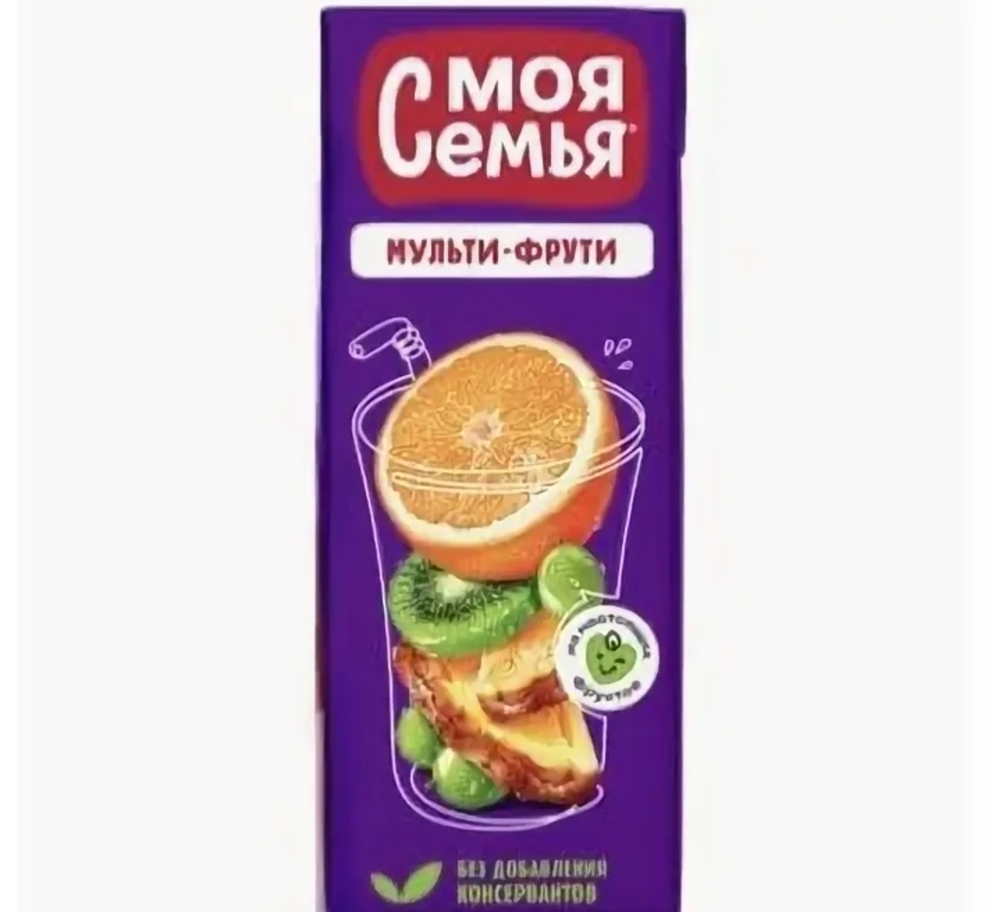 Сок Моя семья 0,2л
