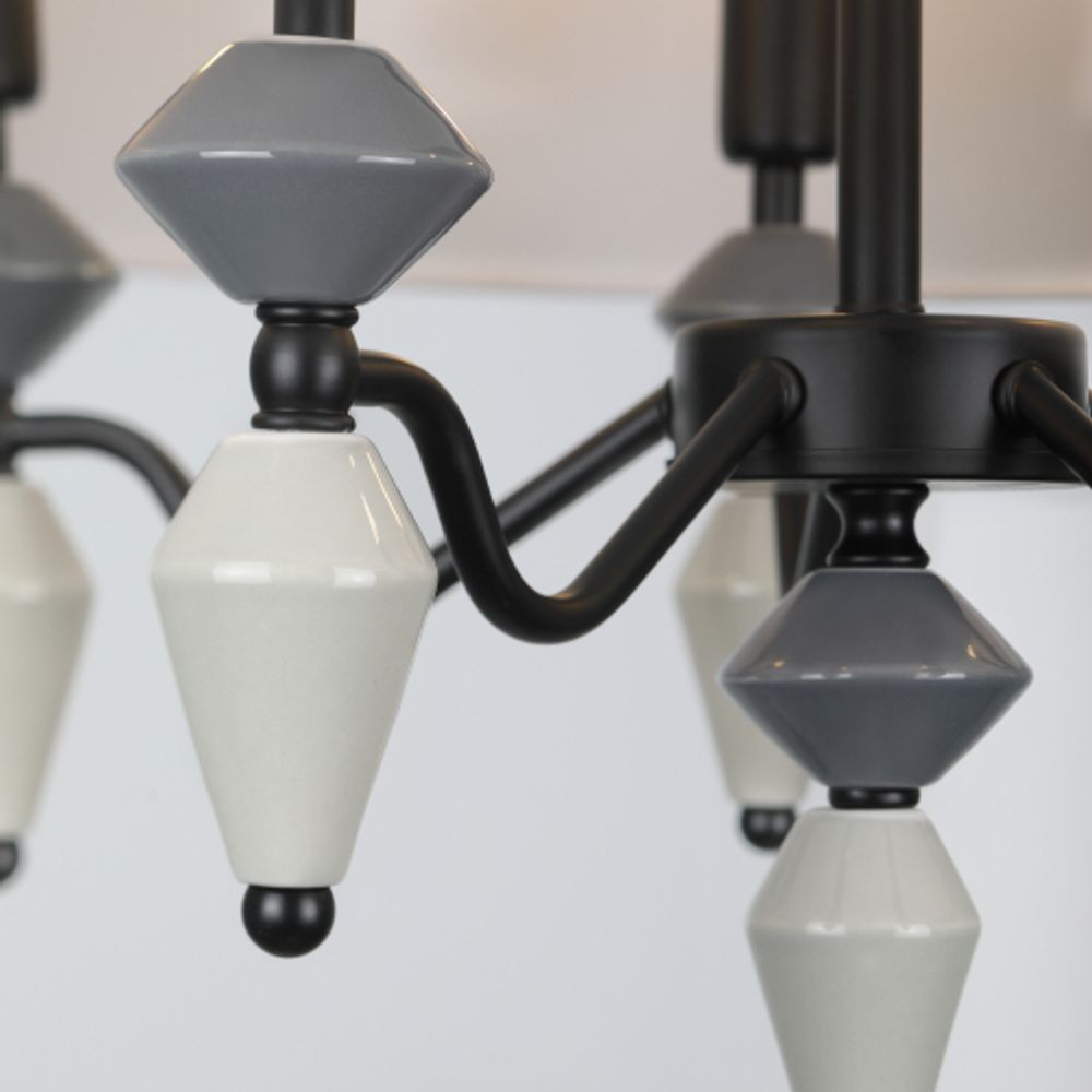 Люстра Rivoli   2096-310 5 х Е14 40 Вт классика