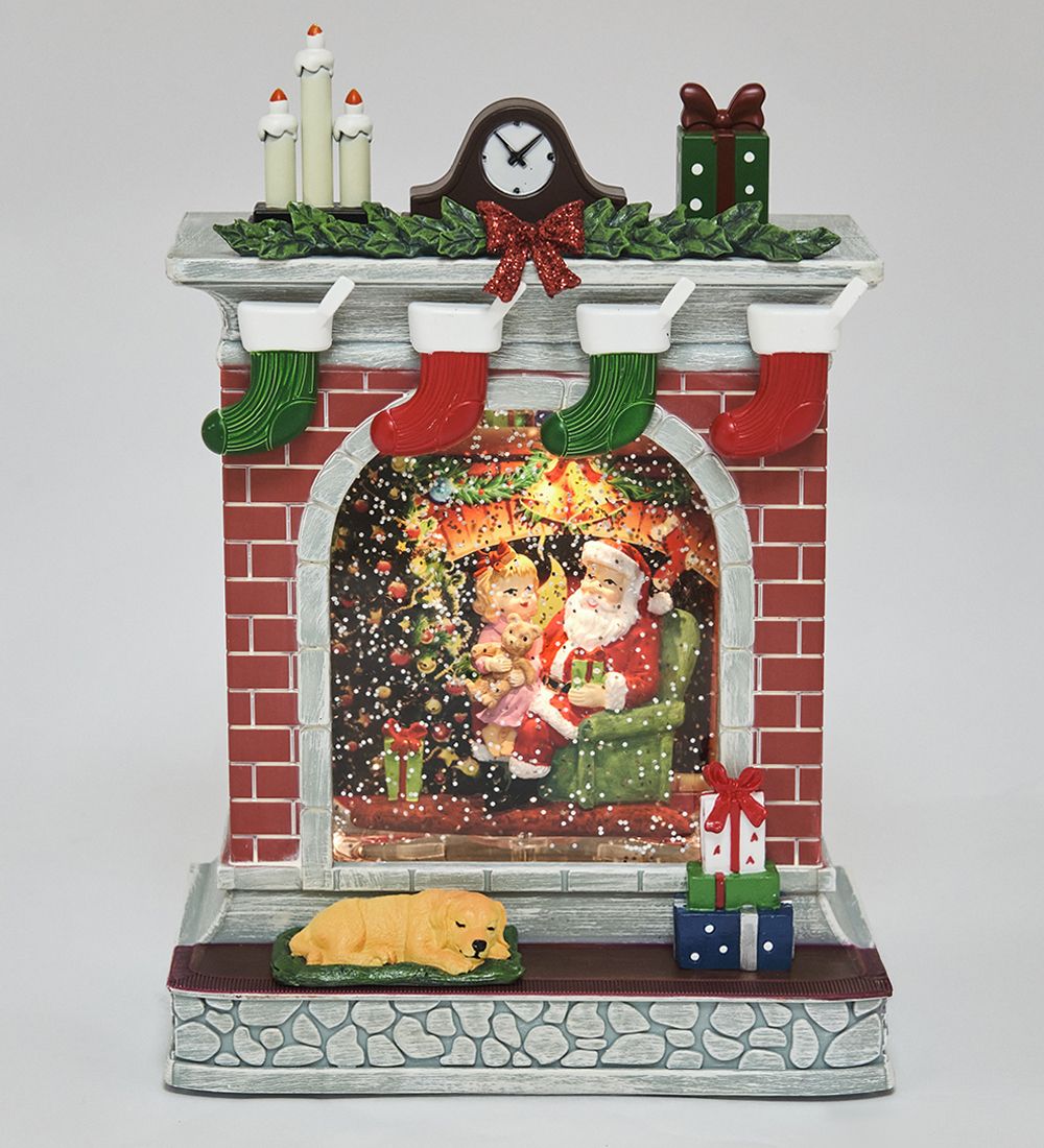 XM-872 Новогодний камин