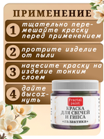 Краска для свечей и гипса «Галактика»