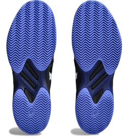 Мужские кроссовки теннисные Asics Solution Swift FF Clay - black/sapphire