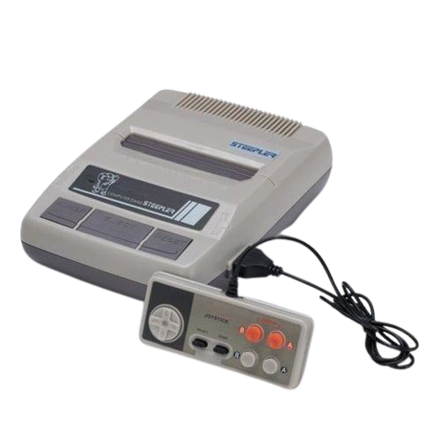 Игровая приставка 8 bit Steepler + 300 встроенных игр + 2 геймпада + пистолет