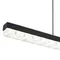 SL1018.423.01 Светильник подвесной ST-Luce черный/прозрачный LED 1*32W 4000K EUCLIDICS