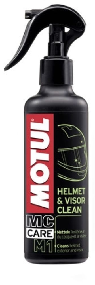 Очиститель внешних поверхностей шлема Motul MC CARE™ M1 HELMET &amp; VISOR CLEAN, 0,25 л