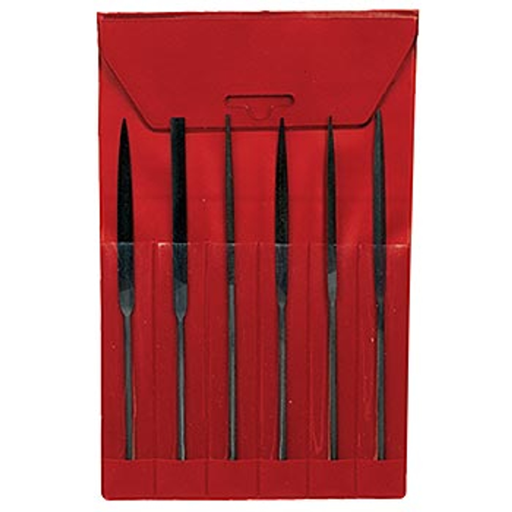 991 SE12 Набор из 12-и надфилей в чехле, USAG (Италия)