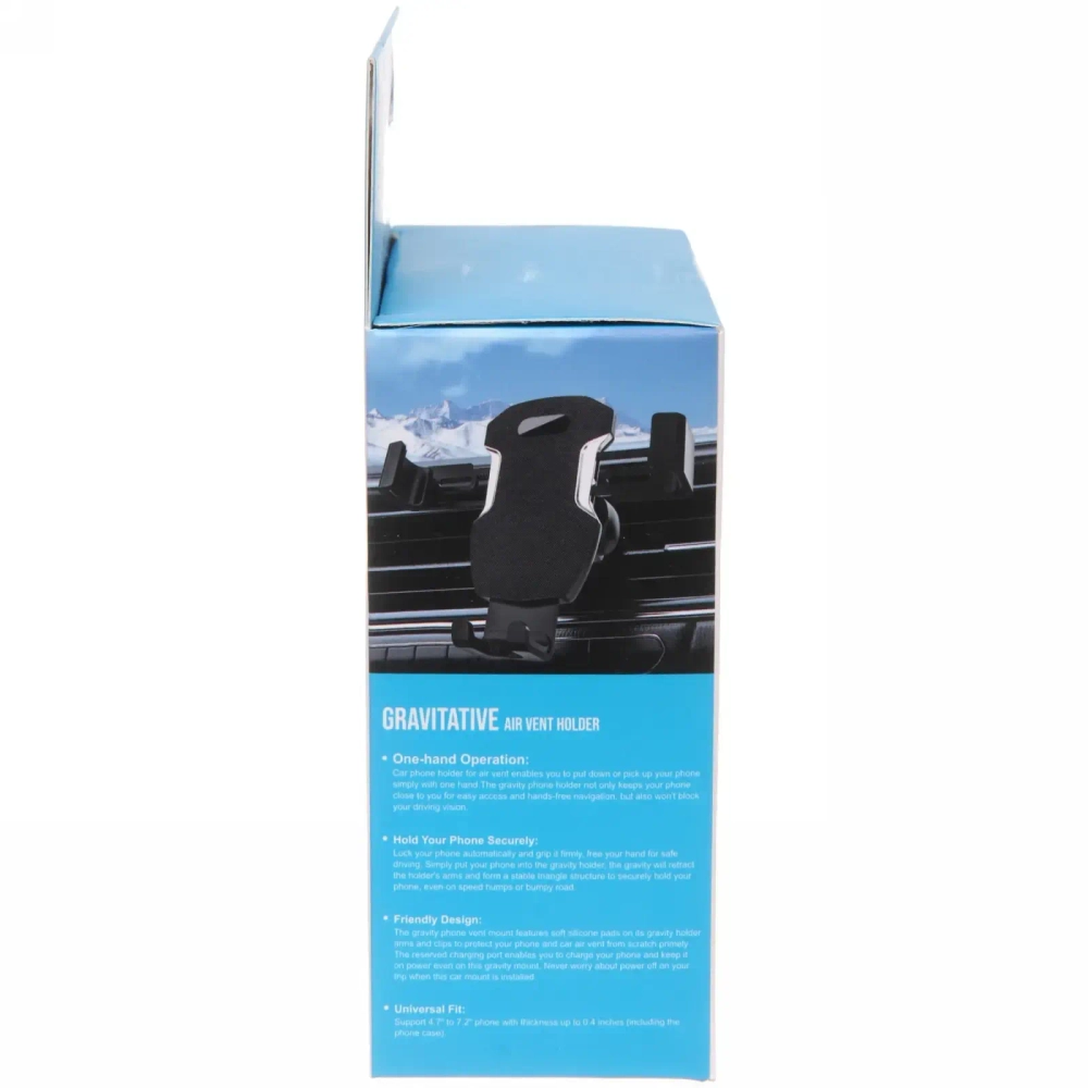 Держатель автомобильный для смартфонов, универсальный UH-V101