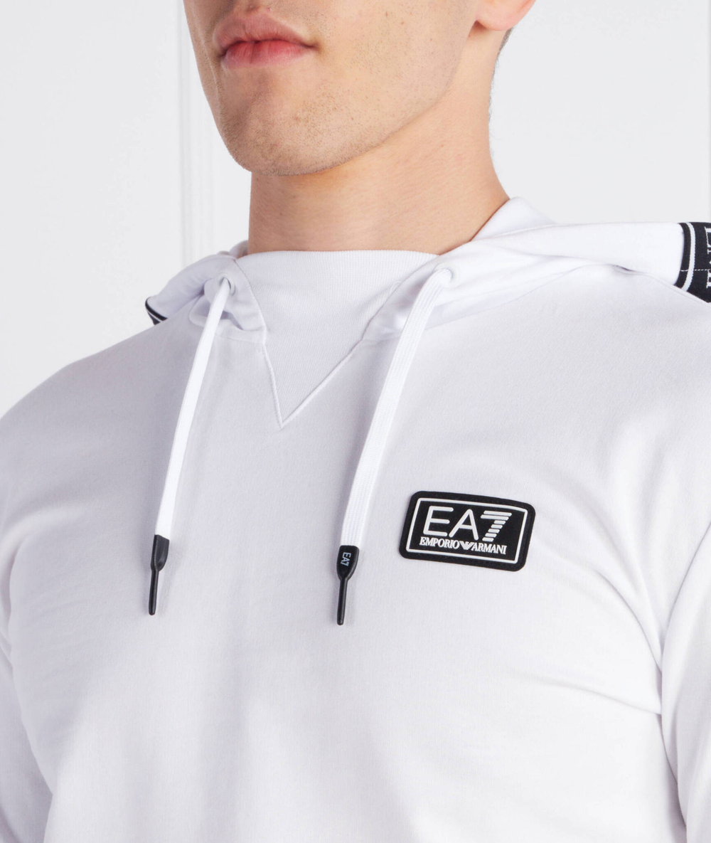 Худи EA7 - белый(6RPM13 PJ05Z)