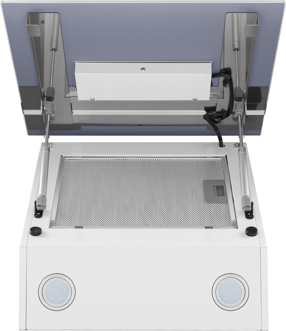 Кухонная вытяжка MAUNFELD Medway 60 белый\вставка сатин фото 5