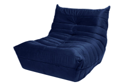 Диван Маршмеллоу Синий 1 секция