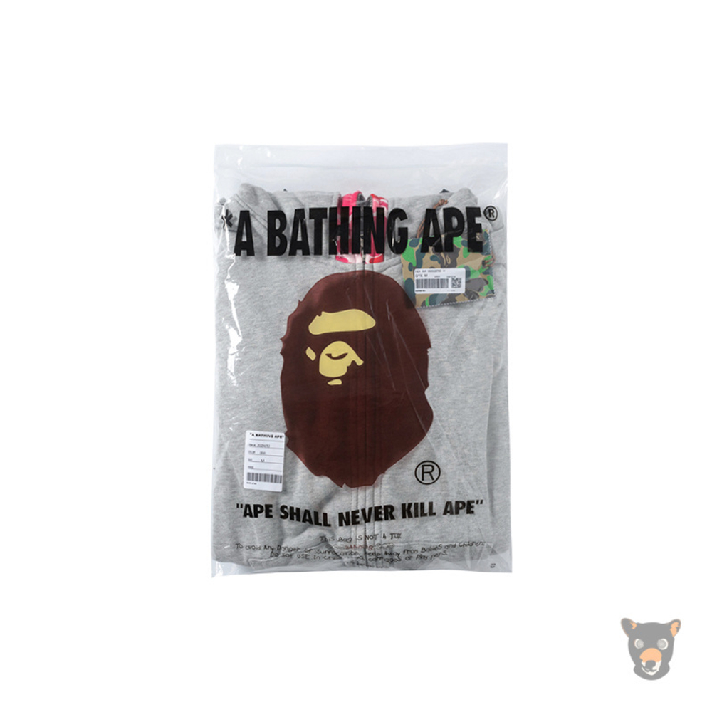 Зип-худи Bape с двойным капюшоном