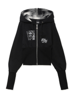 Женская Толстовка Message Board Zip Thru