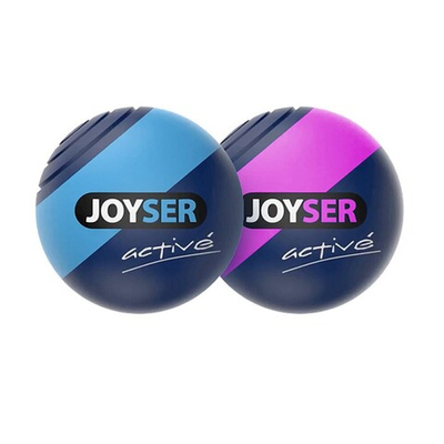 Игрушка "Два резиновых мяча с пищалкой" 6,3 см (термопластичная резина) - для собак (Triol Joyser)