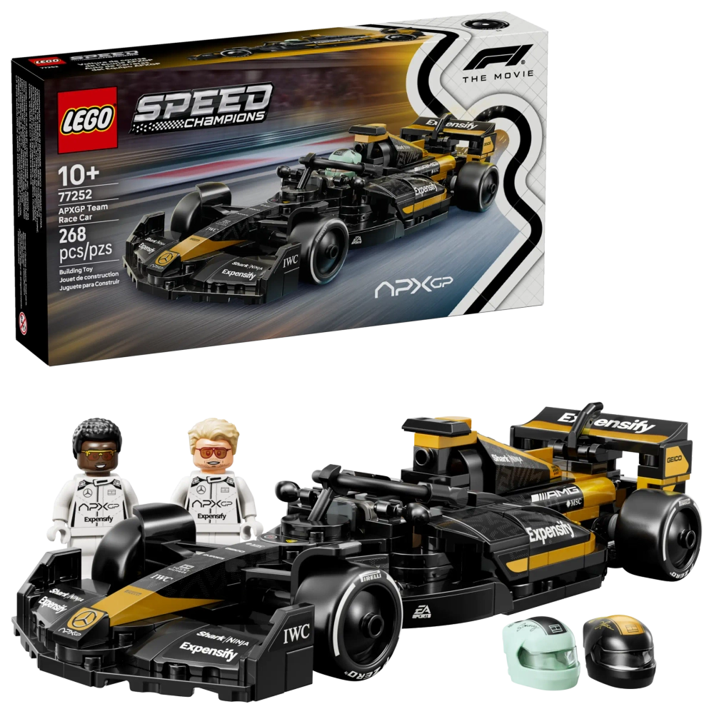 Конструктор LEGO Speed Champions 77252 APXGP Team Race Car from F1 The Movie
