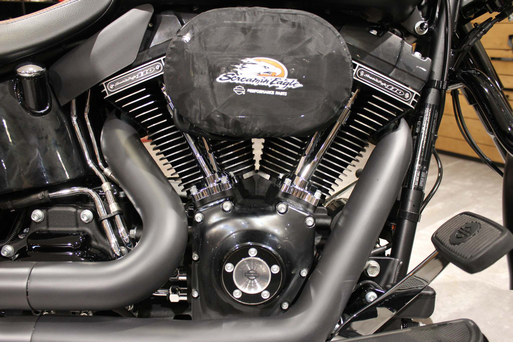 Harley-Davidson Fat boy 110 черный