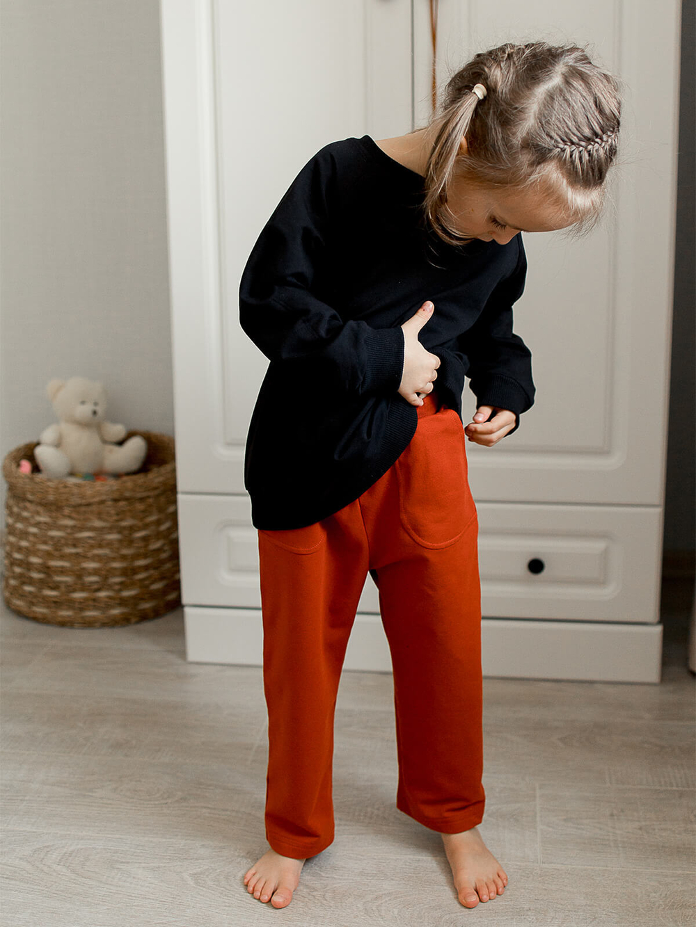 Брюки прямые Mjölk Paprika