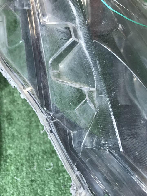 Битая Фара левая Toyota Camry XV50 (17-18) LED
