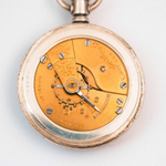 Антикварные карманные часы с золотым всадником — ELGIN NATIONAL WATCH COMPANY