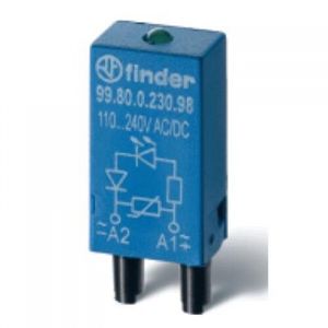 Светодиод + диод  9901902499  для реле 5531-5534. 24В DC  Finder