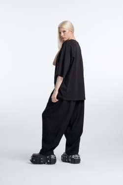 Футболка oversize из легкого трикотажа