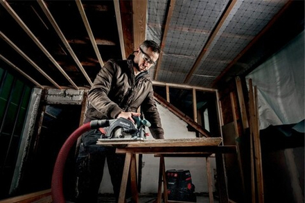 Пила циркулярная аккумуляторная METABO KS 18 LTX57  2х8,0 Ач Metaloc 601857810